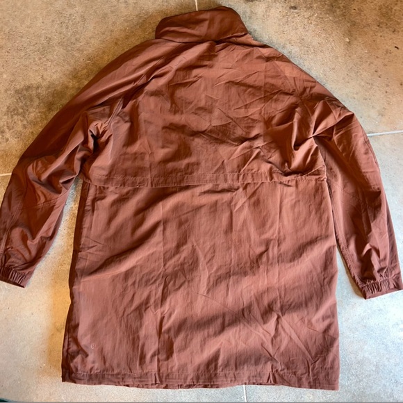 Lululemon Always Effortless Long Trench Jacket Roasted - Picture 4 of 4